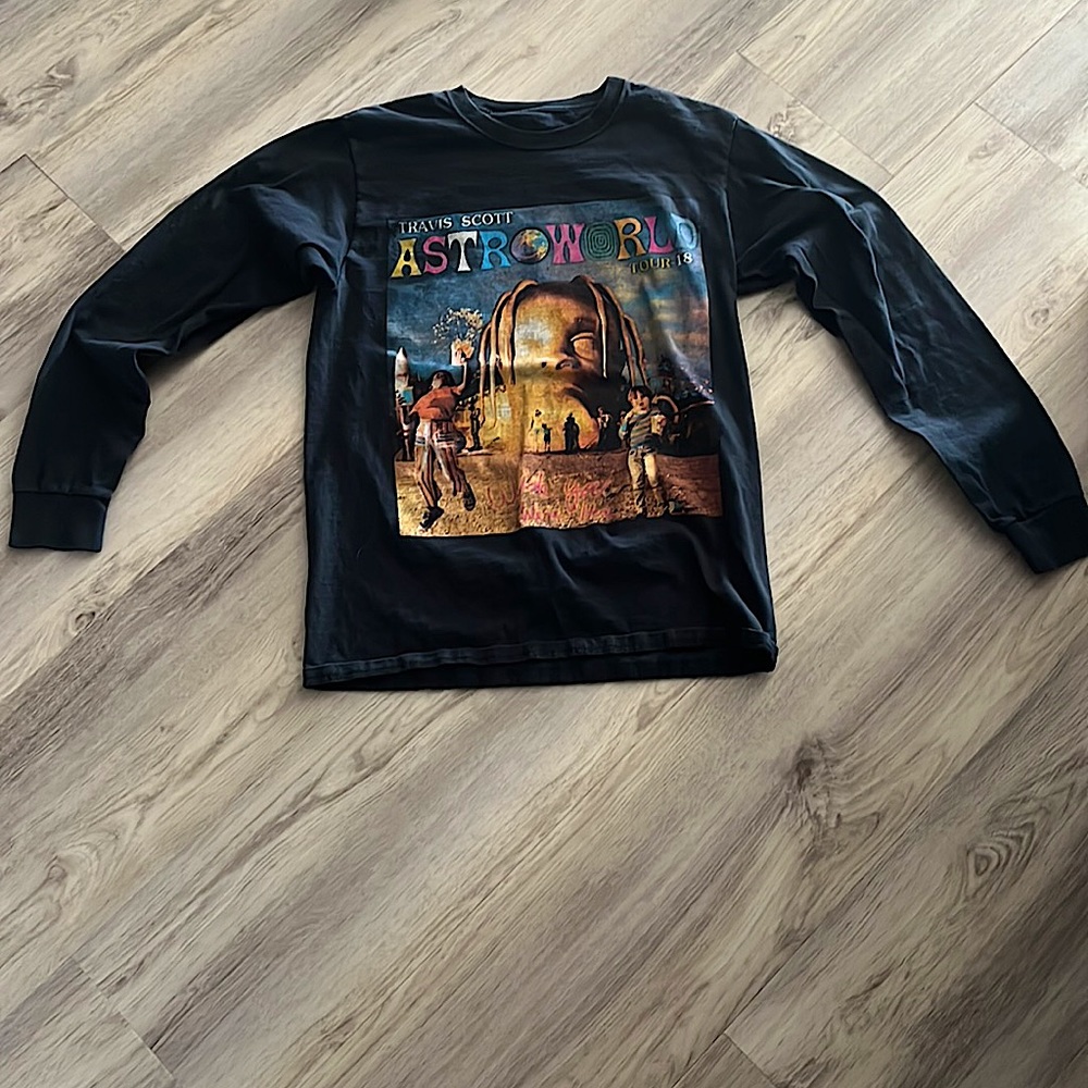 Travis Scott arstro world tour shirt